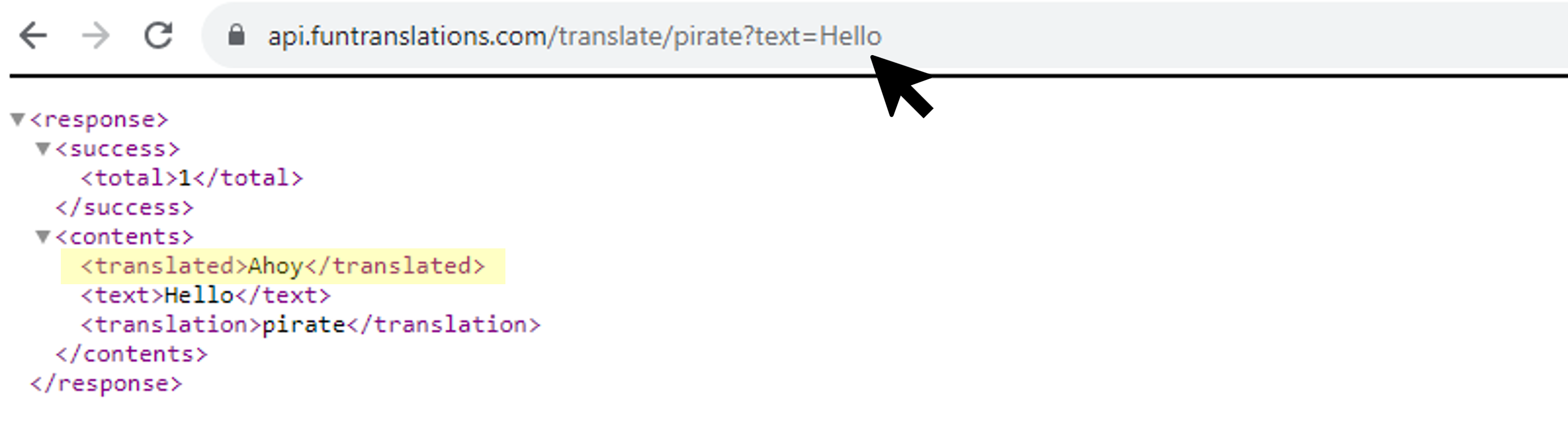 Pirate translation
