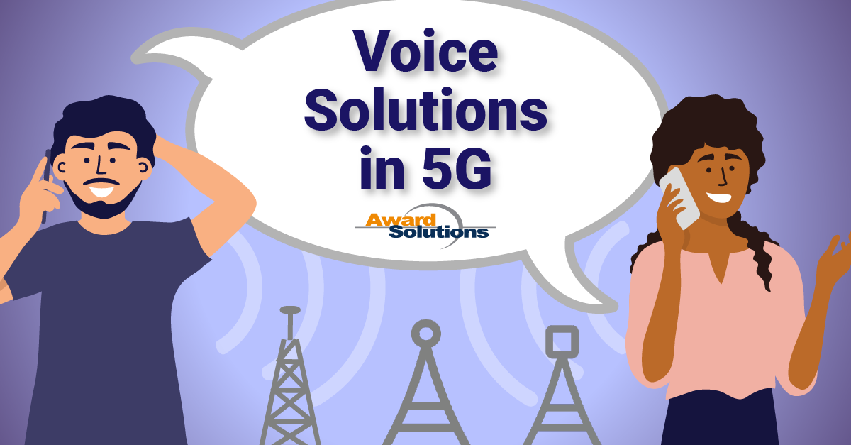 Voice solutions in 5G